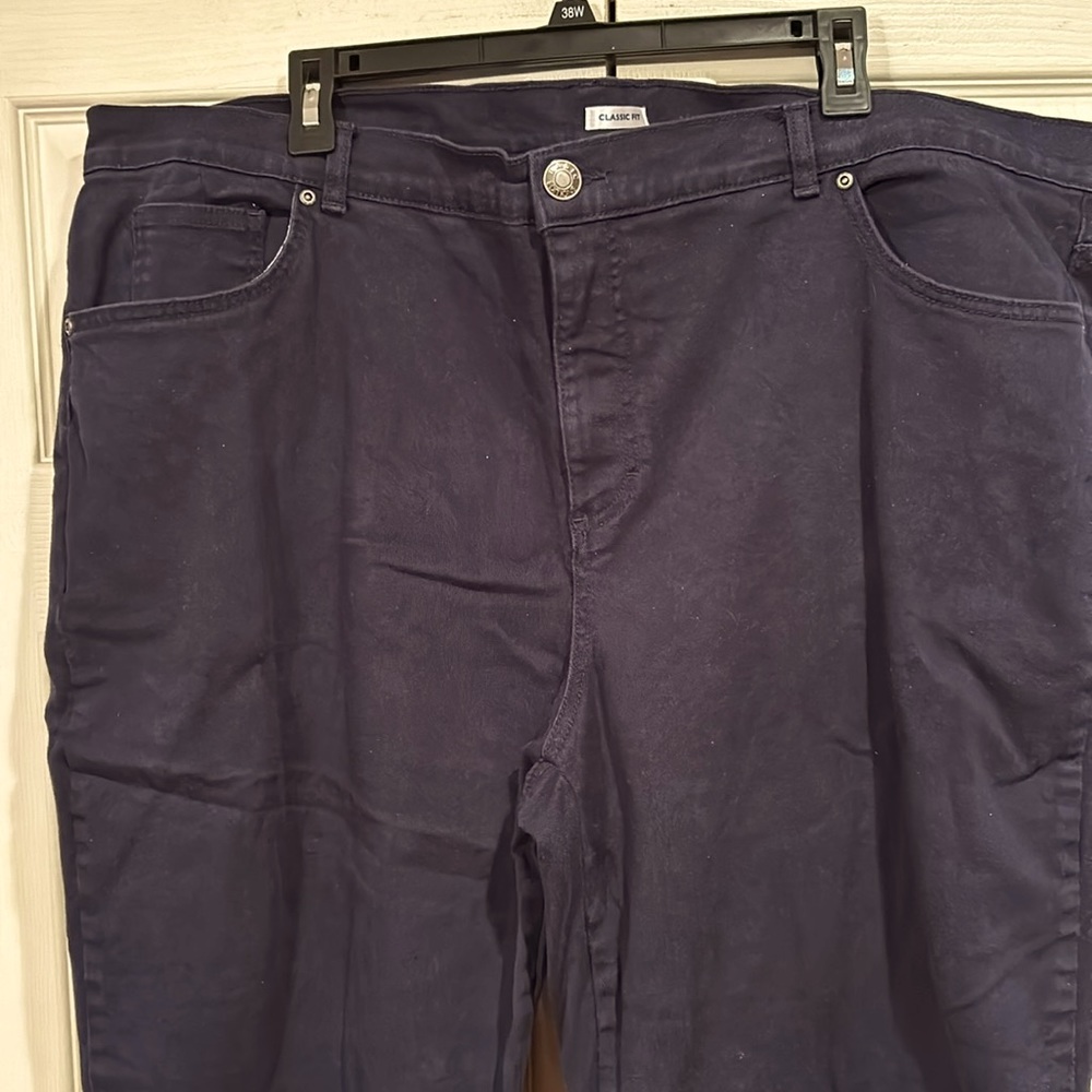 Basic Editions sz 26W Black Jeans with Tummy Panel